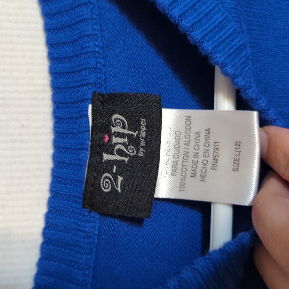 Girls Top Bundle size 10/12 Carter's Fox Sweater People's Project LA Thermal 613 - Picture 3 of 7